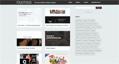 Desktop Screenshot of foliofocus.com